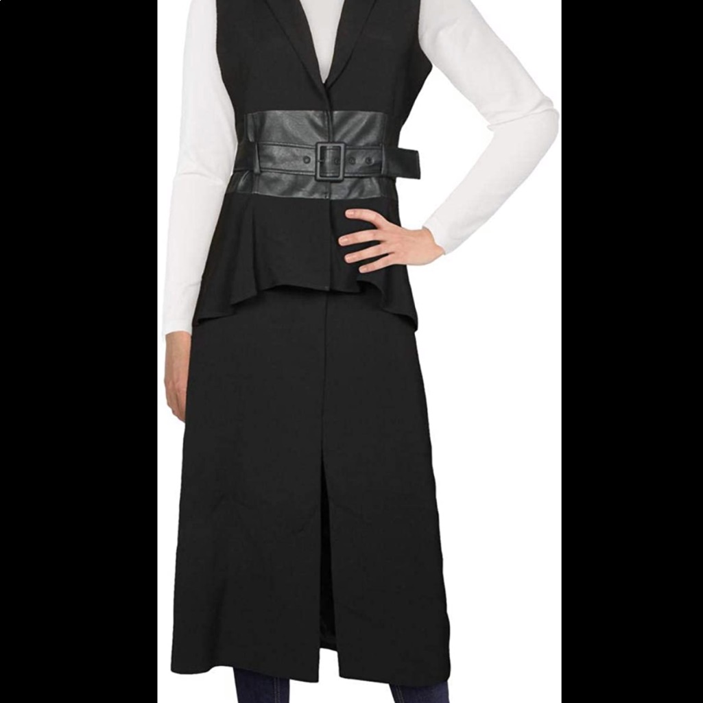 Bcbg Belted Long Vest